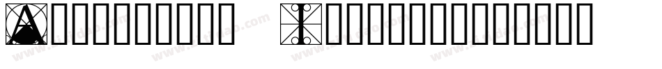 Augsburger Initials字体转换